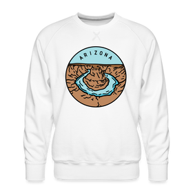 Premium Arizona Sweatshirt - Men's Sweatshirt - white