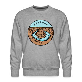 Premium Arizona Sweatshirt - Men's Sweatshirt - heather grey