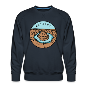Premium Arizona Sweatshirt - Men's Sweatshirt - navy