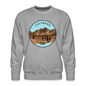 Premium Colorado Sweatshirt - Men's Sweatshirt - heather grey
