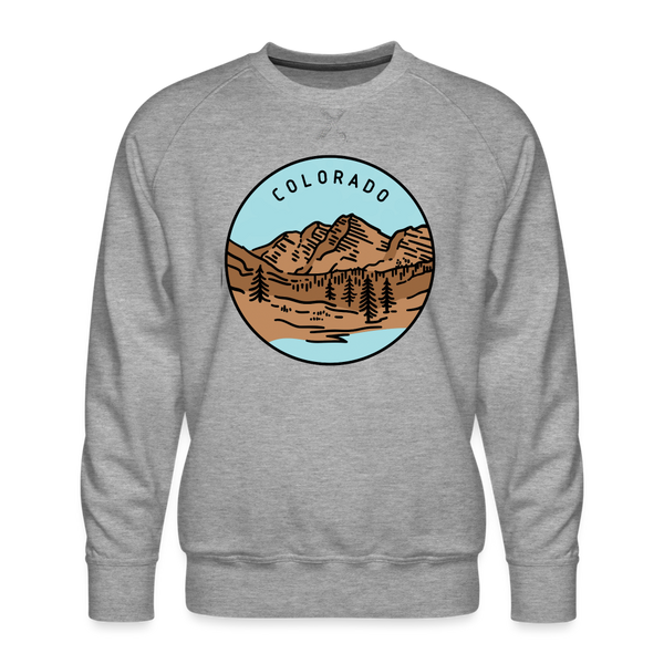 Premium Colorado Sweatshirt - Men's Sweatshirt - heather grey