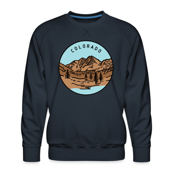 Premium Colorado Sweatshirt - Men's Sweatshirt - navy