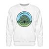 Premium Connecticut Sweatshirt - Men's Sweatshirt - white