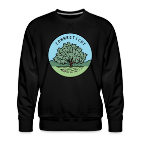 Premium Connecticut Sweatshirt - Men's Sweatshirt - black