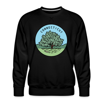 Premium Connecticut Sweatshirt - Men's Sweatshirt - black