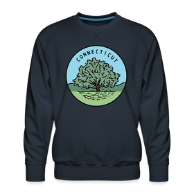 Premium Connecticut Sweatshirt - Men's Sweatshirt - navy