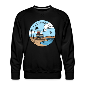 Premium California Sweatshirt - Men's Sweatshirt - black