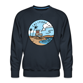 Premium California Sweatshirt - Men's Sweatshirt - navy
