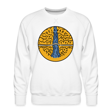 Premium Delaware Sweatshirt - Men's Sweatshirt - white