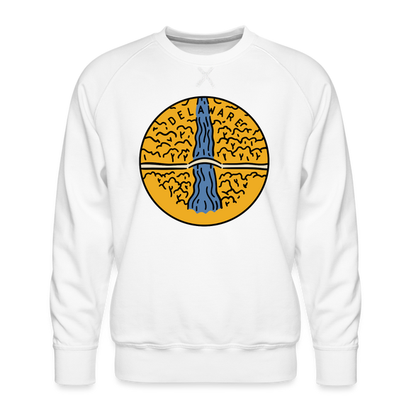 Premium Delaware Sweatshirt - Men's Sweatshirt - white