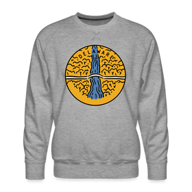 Premium Delaware Sweatshirt - Men's Sweatshirt - heather grey
