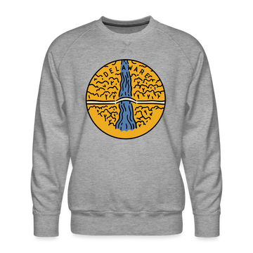 Premium Delaware Sweatshirt - Men's Sweatshirt - heather grey