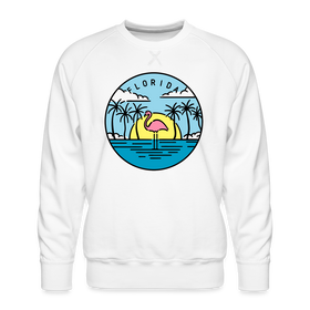 Premium Florida Sweatshirt - Men's Sweatshirt - white