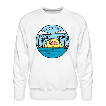 Premium Florida Sweatshirt - Men's Sweatshirt - white