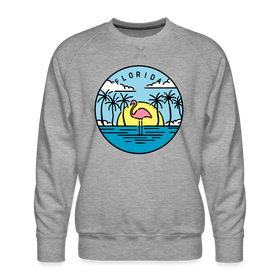 Premium Florida Sweatshirt - Men's Sweatshirt - heather grey