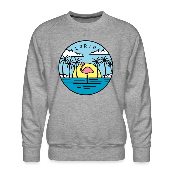 Premium Florida Sweatshirt - Men's Sweatshirt - heather grey