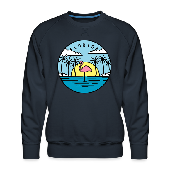 Premium Florida Sweatshirt - Men's Sweatshirt - navy