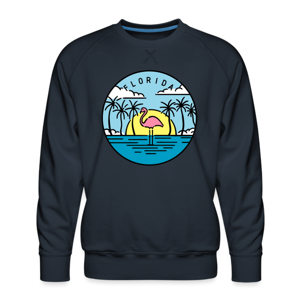 Premium Florida Sweatshirt - Men's Sweatshirt - navy