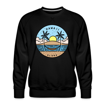 Premium Hawaii Sweatshirt - Men's Sweatshirt - black