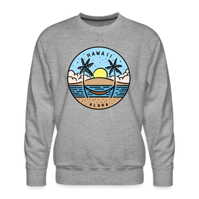 Premium Hawaii Sweatshirt - Men's Sweatshirt - heather grey
