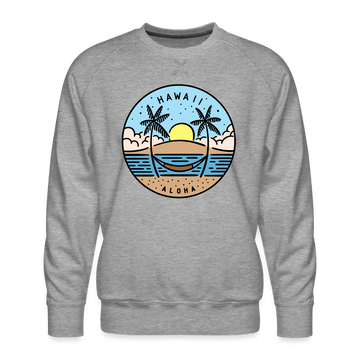 Premium Hawaii Sweatshirt - Men's Sweatshirt - heather grey