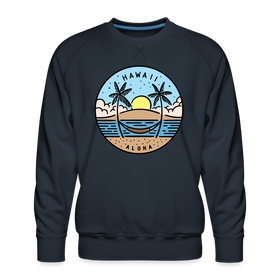 Premium Hawaii Sweatshirt - Men's Sweatshirt - navy