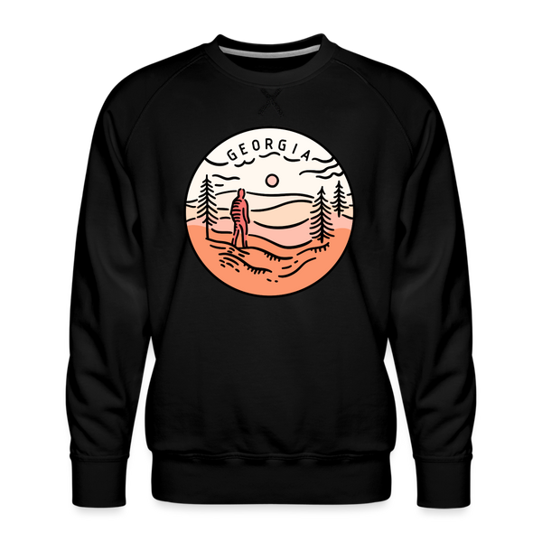 Premium Georgia Sweatshirt - Men's Sweatshirt - black