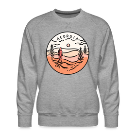 Premium Georgia Sweatshirt - Men's Sweatshirt - heather grey