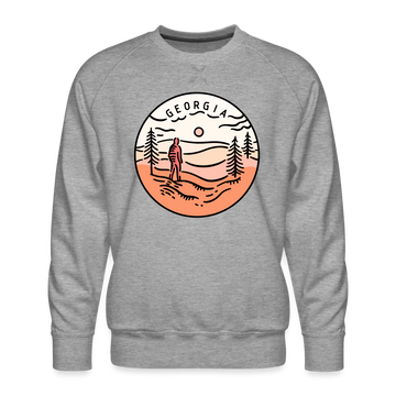 Premium Georgia Sweatshirt - Men's Sweatshirt - heather grey