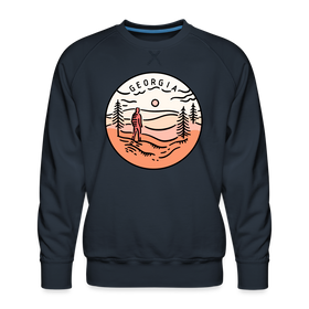 Premium Georgia Sweatshirt - Men's Sweatshirt - navy