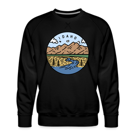 Premium Idaho Sweatshirt - Men's Sweatshirt - black