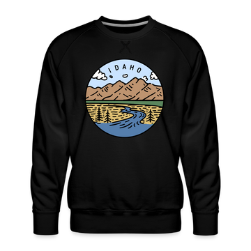 Premium Idaho Sweatshirt - Men's Sweatshirt - black