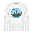 Premium Illinois Sweatshirt - Men's Sweatshirt - white