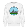 Premium Illinois Sweatshirt - Men's Sweatshirt - white