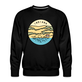 Premium Indiana Sweatshirt - Men's Sweatshirt - black