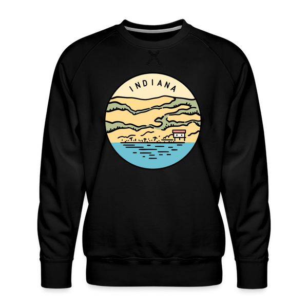 Premium Indiana Sweatshirt - Men's Sweatshirt - black