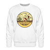 Premium Iowa Sweatshirt - Men's Sweatshirt - white