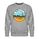 Premium Kansas Sweatshirt - Men's Sweatshirt - heather grey