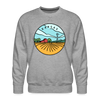Premium Kansas Sweatshirt - Men's Sweatshirt - heather grey