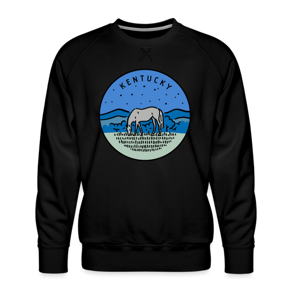 Premium Kentucky Sweatshirt - Men's Sweatshirt - black