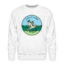Premium Louisiana Sweatshirt - Men's Sweatshirt - white
