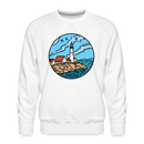 Premium Maine Sweatshirt - Men's Sweatshirt - white