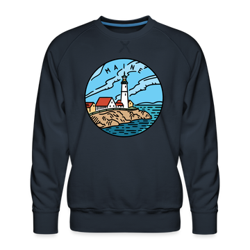 Premium Maine Sweatshirt - Men's Sweatshirt - navy