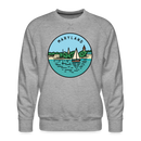 Premium Maryland Sweatshirt - Men's Sweatshirt - heather grey