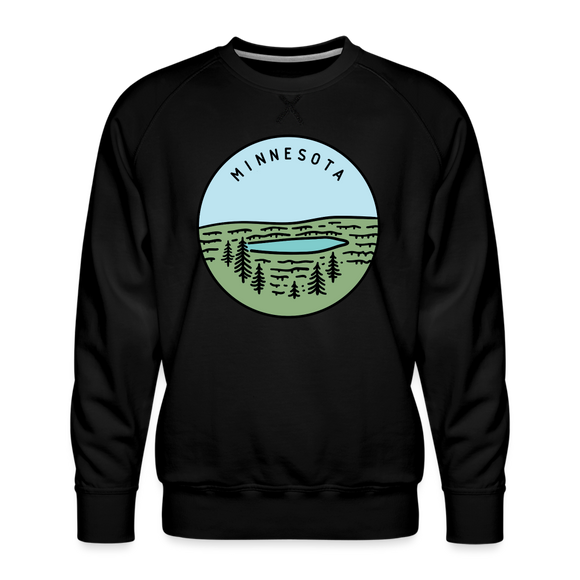 Premium Minnesota Sweatshirt - Men's Sweatshirt - black