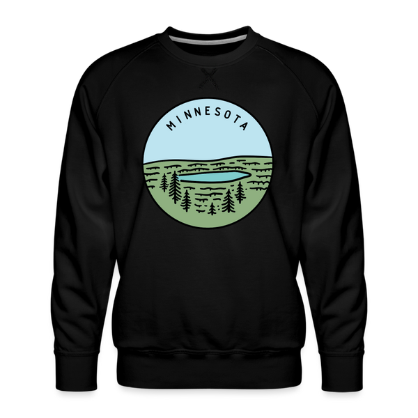 Premium Minnesota Sweatshirt - Men's Sweatshirt - black