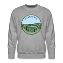 Premium Minnesota Sweatshirt - Men's Sweatshirt - heather grey