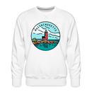 Premium Massachusetts Sweatshirt - Men's Sweatshirt - white