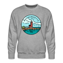 Premium Massachusetts Sweatshirt - Men's Sweatshirt - heather grey