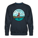 Premium Massachusetts Sweatshirt - Men's Sweatshirt - navy